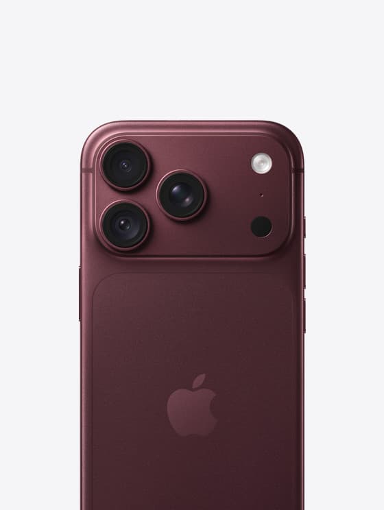 A concept rendering of an iPhone 18 in a rose gold finish, shown from the back against a large numeral 18